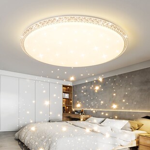 led吸顶灯简约现代客厅灯大气轻奢卧室灯2024年新款 房间灯具