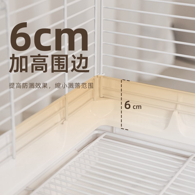 达洋直营鸟笼子鹦鹉笼新型家用豪华大号别墅虎皮玄凤牡丹5000