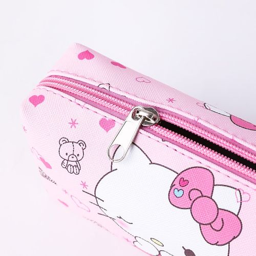 学生笔袋可爱卡通儿童文具袋铅笔袋笔盒手提包收纳袋大容量铅笔盒