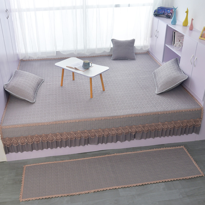 夏季网红凉感丝高端榻榻米的专用床盖床单定制防滑炕盖垫子可机洗