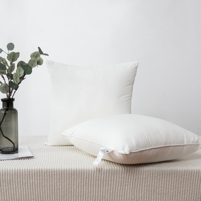 酒店白色抱枕芯35x55x45x60舒适纤维靠垫芯正方形不塌样板房抱枕