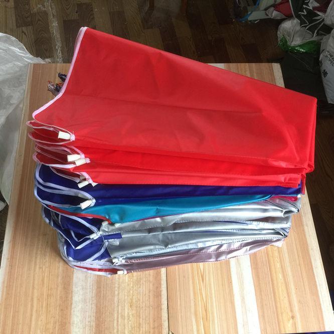 太阳伞遮阳伞户外摆摊红蓝色大型雨伞防晒防雨布替换伞布地摊伞面