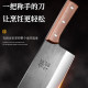 阳江刀具加厚锋利锻打菜刀厨房家用斩切刀沙比利材质手柄两用刀
