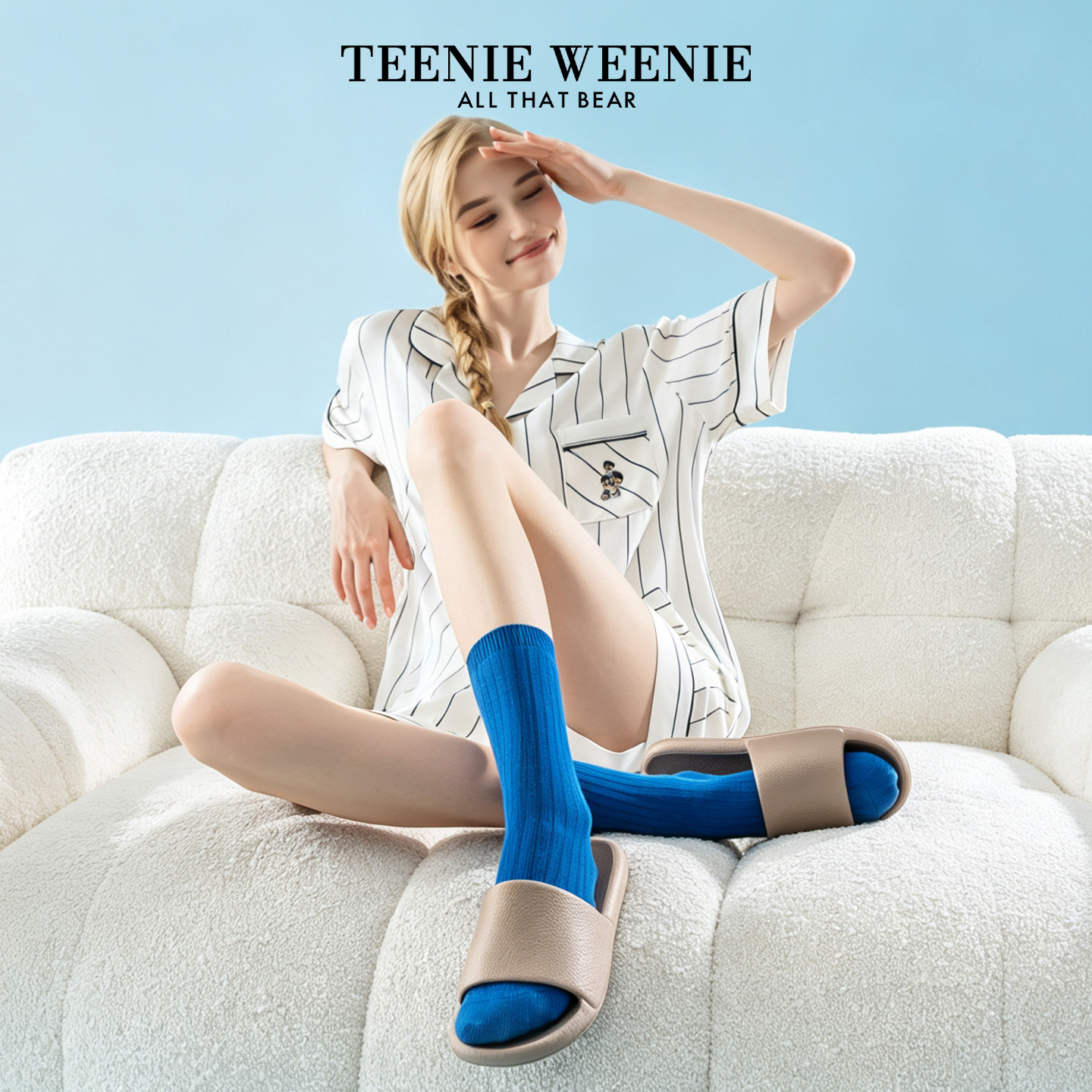 TeenieWeenie家居室内凉拖鞋