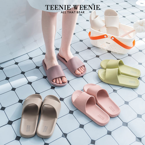 TeenieWeenie小熊凉拖鞋男女情侣