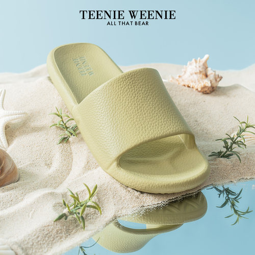 TeenieWeenie小熊凉拖鞋男女情侣