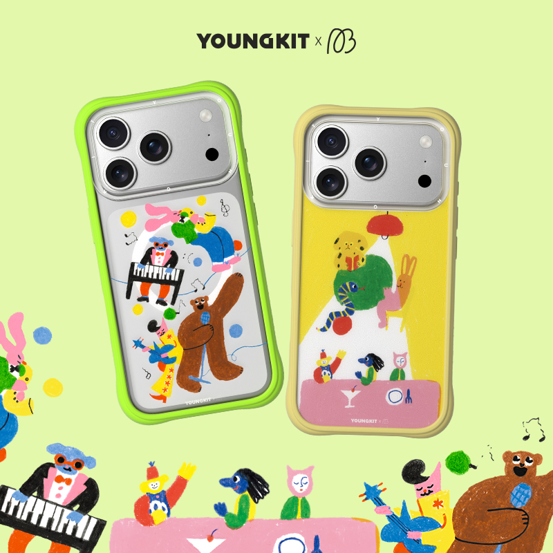 「熊友记」youngkit猿气适用于iphone苹果17promax手机壳16pro max保护套15por创意个性外壳女生新款可爱卡通