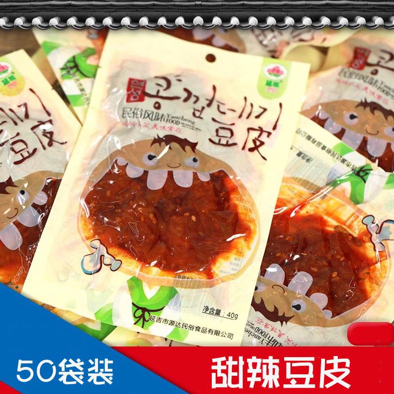 豆皮小菜延边特产辣片甜