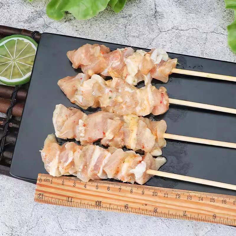 新货盟旺香茅鸡腿肉串日式蒜香鸡肉串商用烧烤油炸冷冻半成品食材