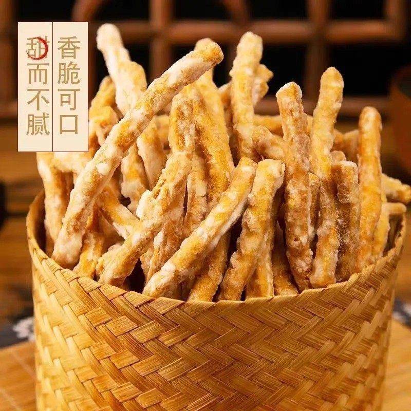 徐州老式京果条张木果子金骨条小零食金果条江米条金果棒国潮味道
