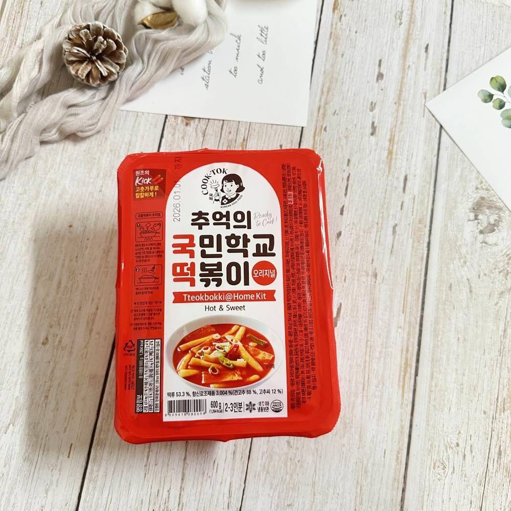 包邮 韩国进口SJ辣味炒年糕条韩国筋面炒年糕方便速食自带料包