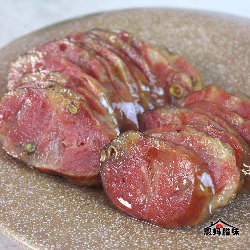 【青花椒香肠】重庆烟熏川味腊肠500g 四川农家手工肉肠麻辣香肠