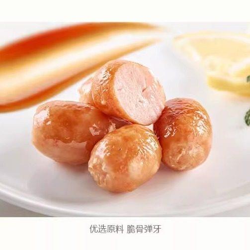 新货安井脆骨啵啵肠2.5kg波波肠一口肠迷你肠亲亲肠火锅麻辣烫食