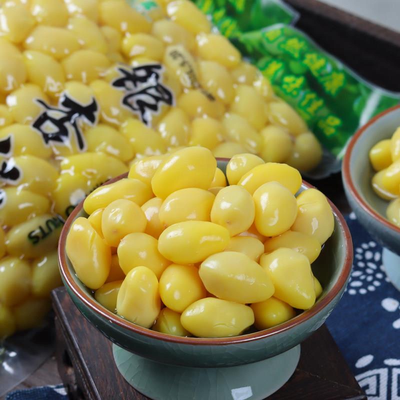 白果仁即食银杏果仁出口优品保鲜银杏仁煲汤煮粥熟白果真空包装