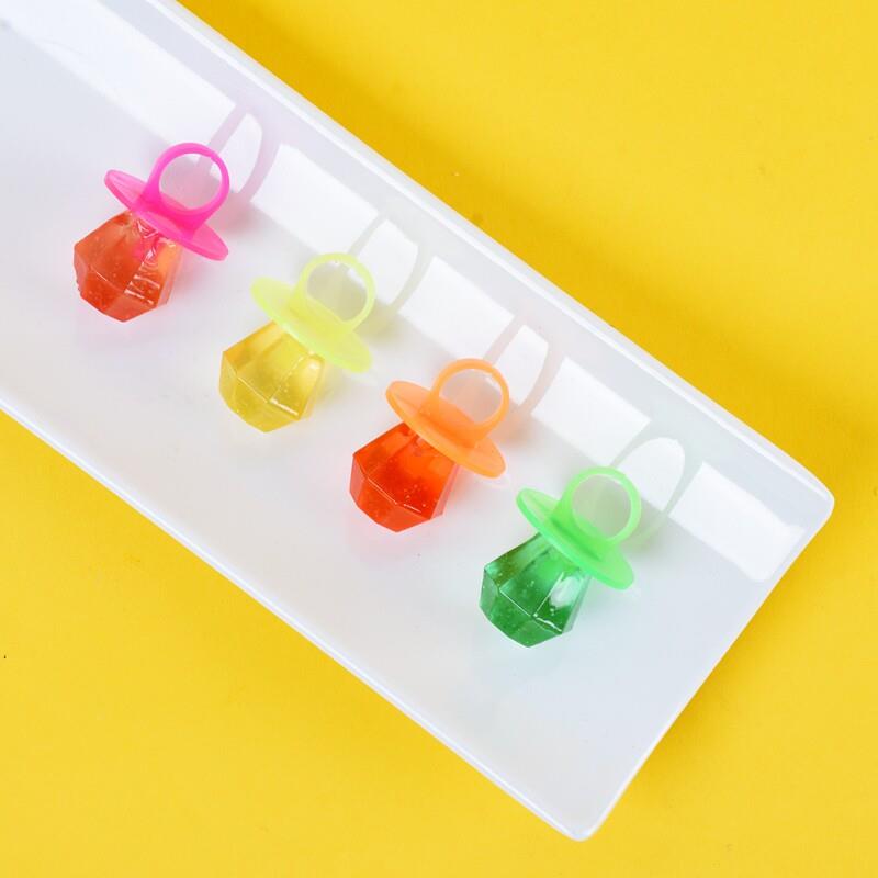 戒指糖奶嘴糖口红糖棒棒糖怀旧小零食宝石钻石糖六一儿童节糖果