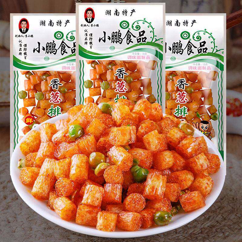小鹏辣条零食香葱排骨麻辣味儿时怀旧校园5毛钱面筋小吃休闲食品