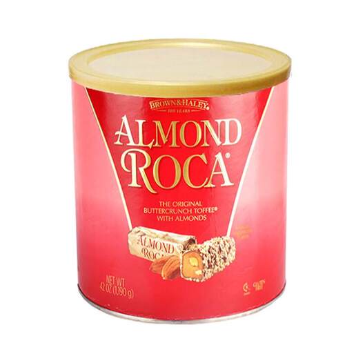 美国进口Almond Roca乐家黑巧克力杏仁糖 酥脆婚礼喜糖果零食礼盒