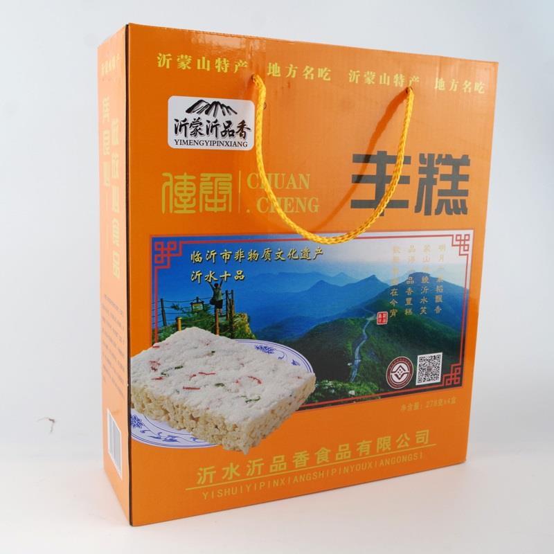 沂水丰糕礼盒装山东临沂特产老式青红丝沂蒙沂品香丰糕传统中秋