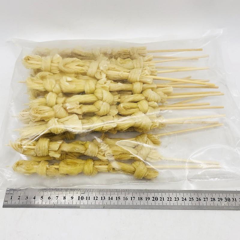 新货豆扣串豆结串豆腐皮串冷冻豆制品腐竹烧烤关东煮麻辣烫食材20