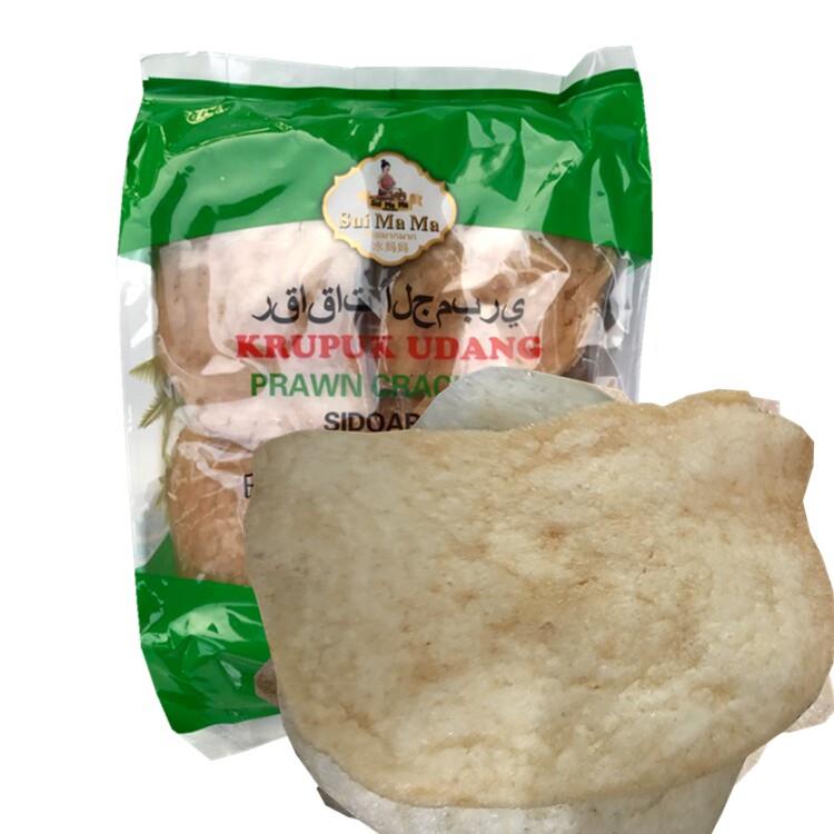 新货印尼虾片进口水妈妈大虾片400克 油炸虾味木薯片酒店虾片自己