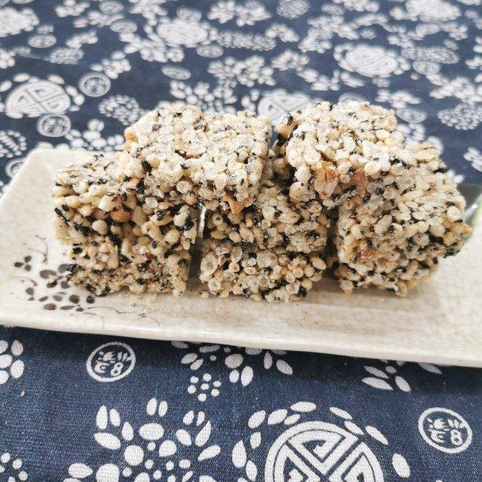 炒米糖安徽无为特产芝麻糖花生糖麦芽糖茶点零食小吃500g1份包邮