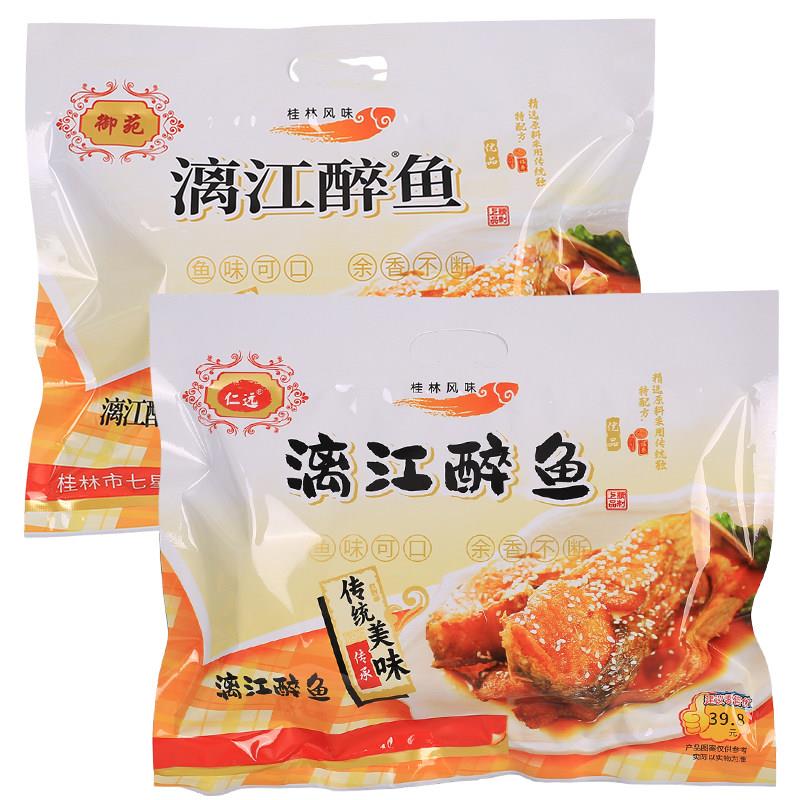 新货顺丰包邮桂林特产御苑仁远漓江醉鱼即食原香味香辣鱼干鱼块零