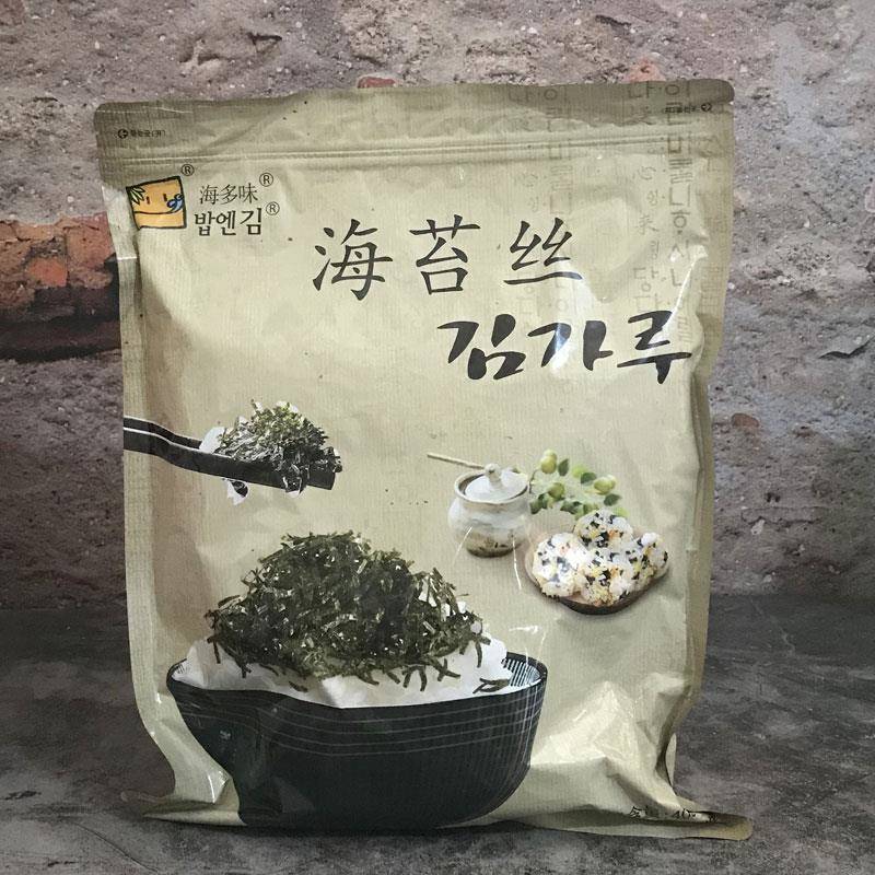 新货海多味海苔丝400g韩国拌饭碎切细丝海苔即食烤海苔丝饭团海苔