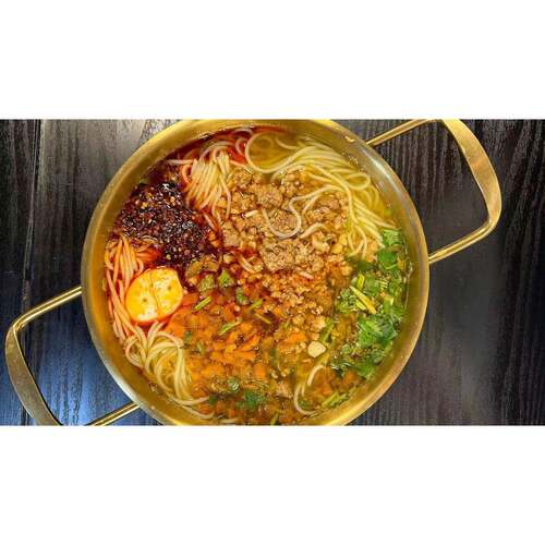 老味徐州百年特产米线少华街酱香麻辣粉肉酱真空素食方便买6送1！