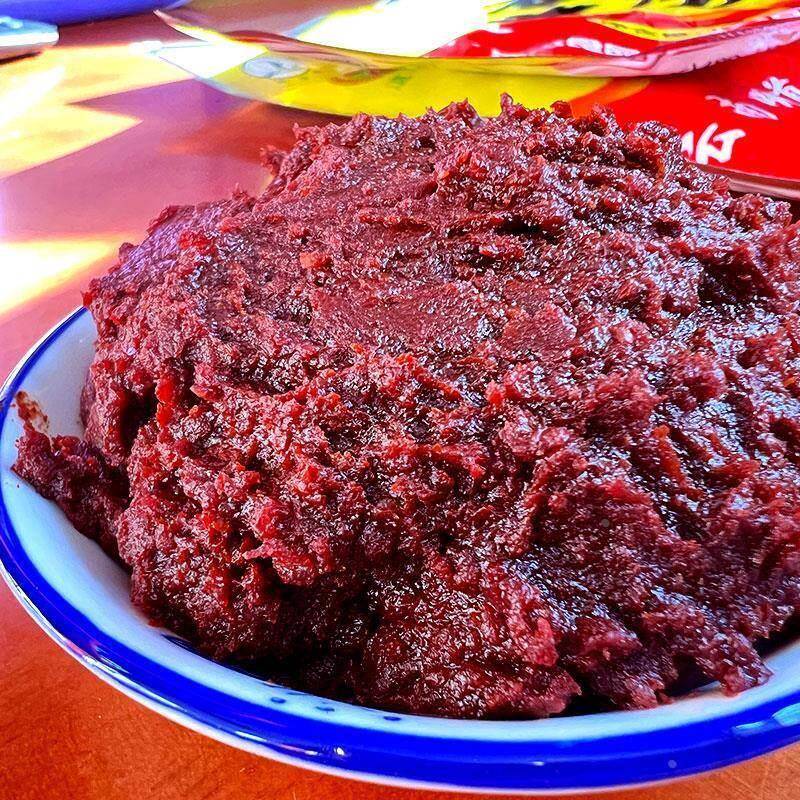 云南特产汤池老酱180克烧汤炒肉炒鸡肉烧鱼炒杂酱米线帽子调料