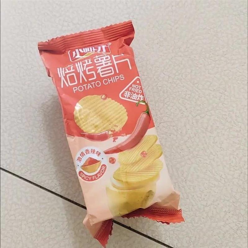 小帅才非油炸焙烤薯片4包6