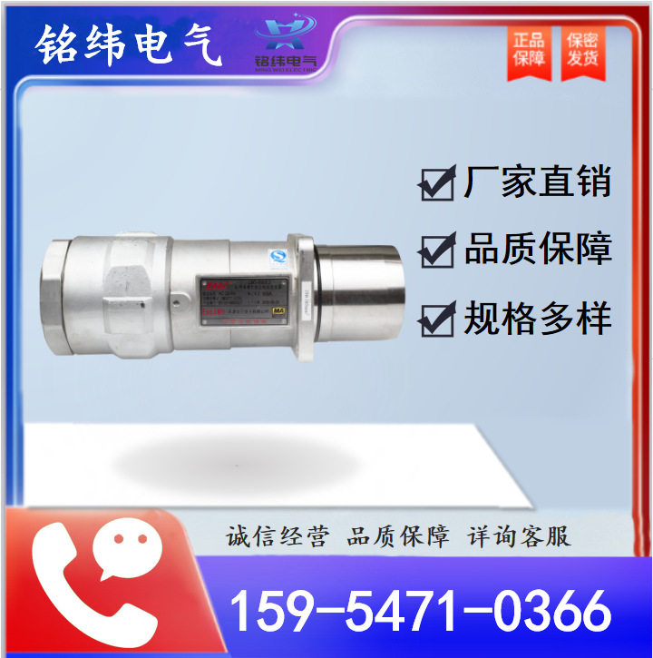 LBG-500/3.3矿用隔爆型高压电缆连接器天津华宁电子原厂井下设备