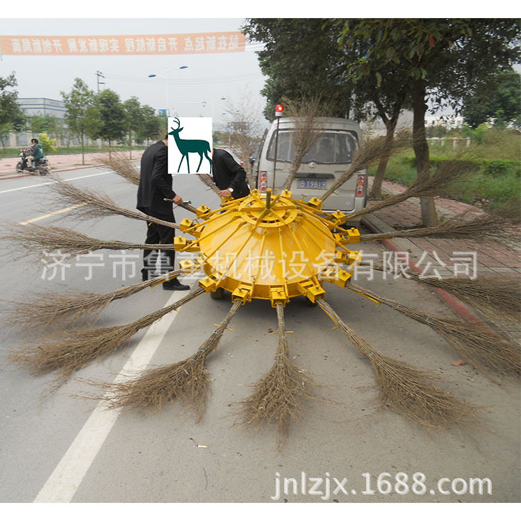 供应全自动液压收放扫地机全自动折叠扫把扫路机简易操作效率高