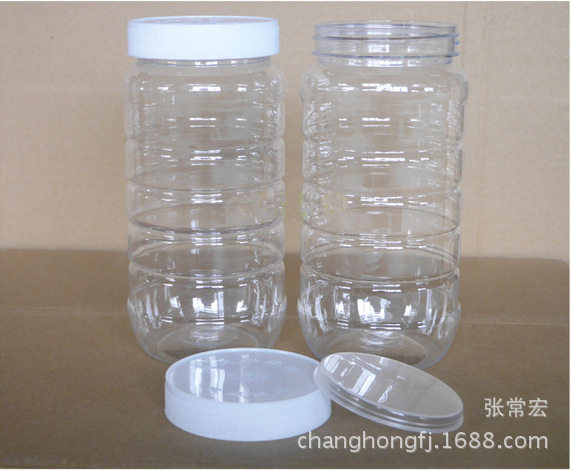 蜂蜜塑料瓶1000g加厚蜂蜜瓶1kg塑料瓶蜂蜜瓶2斤装密封罐130个包邮