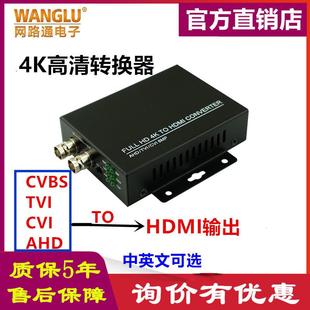 WANGLU高清同轴高清转换器HDC/ADHTVI/CVI/AHD/CVBS转HDMI输出