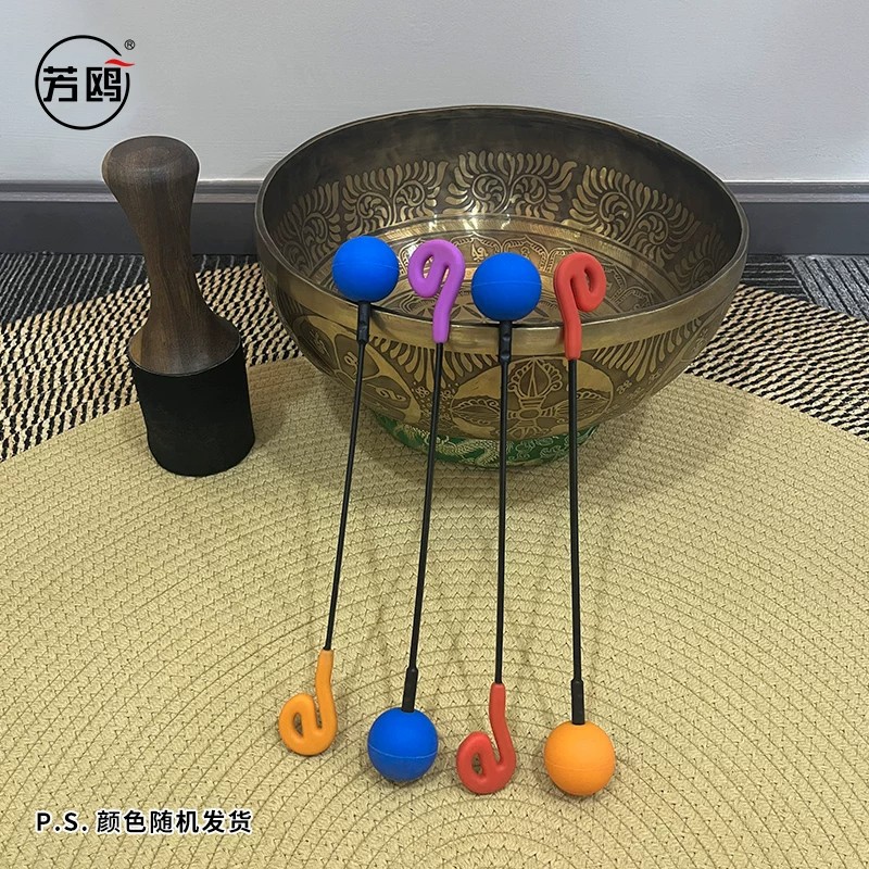 鲸鱼锣槌锣锤拟声海豚音声音疗乐器音声疗愈瑜伽冥想双头鲸鱼棒