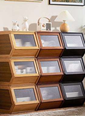 网红创意五斗柜卧室储物柜收纳家用客厅靠墙床尾置物整理小立柜子