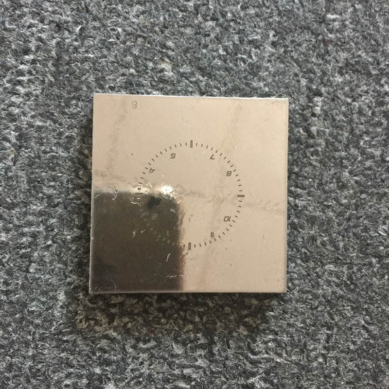 手动表盘移印机蚀刻钢板制作