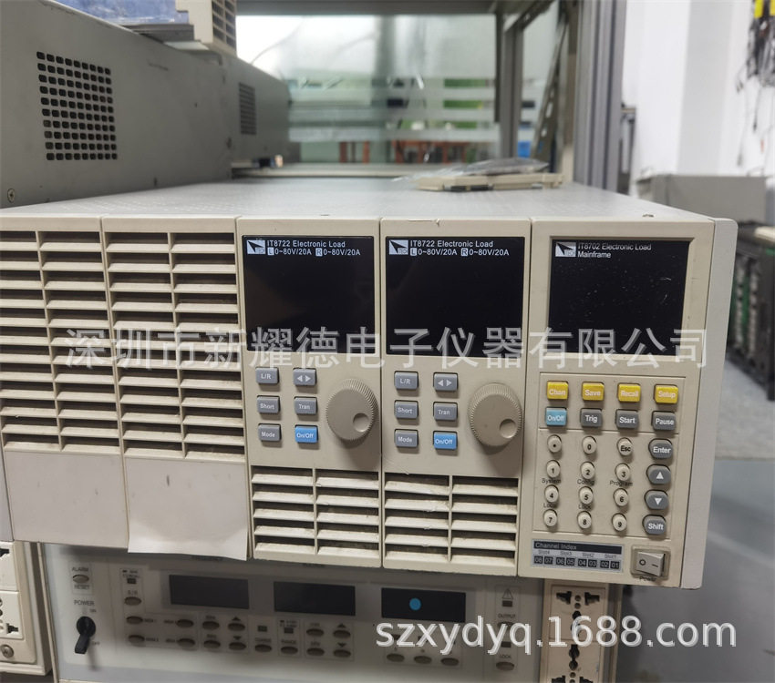 ITECHIT8702多路负载机框IT8722IT8732300W电子负载电源仪器