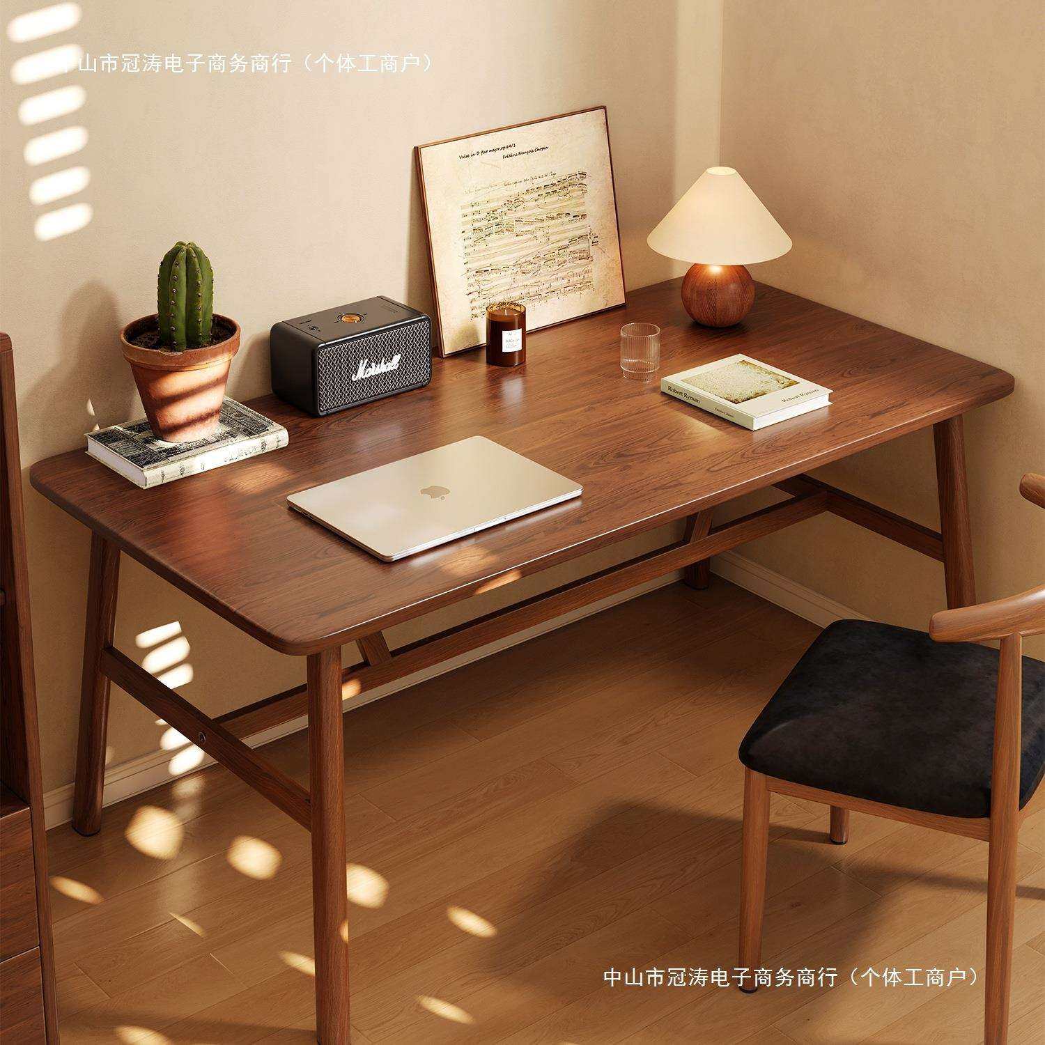 电脑桌卧室家用书桌办公桌子现代简约工作台长方形简易出租屋桌椅