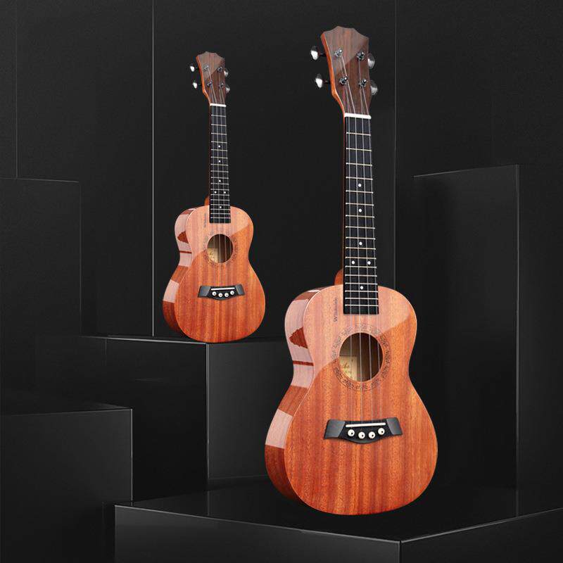 尤克里里23寸全桃花心木单板初学者男生女生入门级高颜值