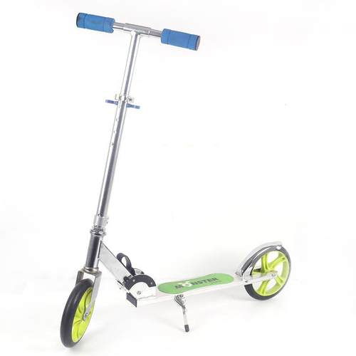 二轮踏板车代步200PU轮全铝升降折叠脚踏滑板车