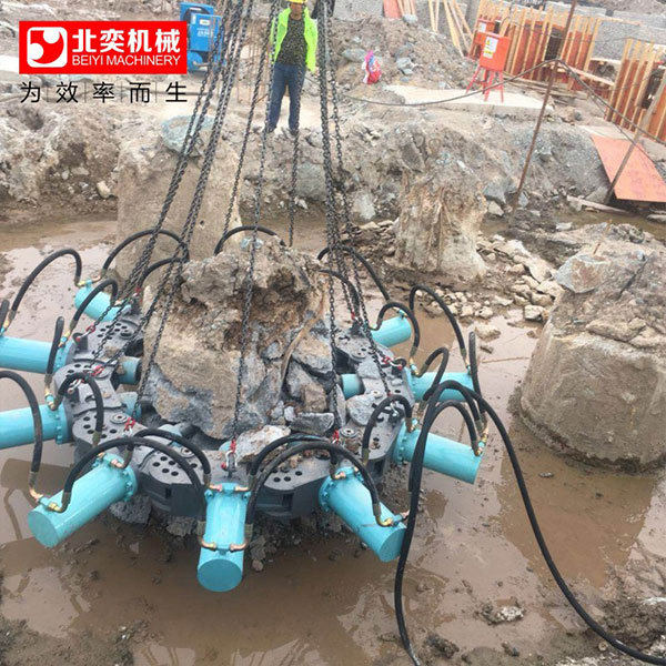 80直径破桩头机械破拆灌注桩头液压破桩机