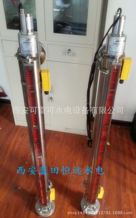 磁翻板液位计UXJC-1000-6.4MPa用于调速器压力油罐油位