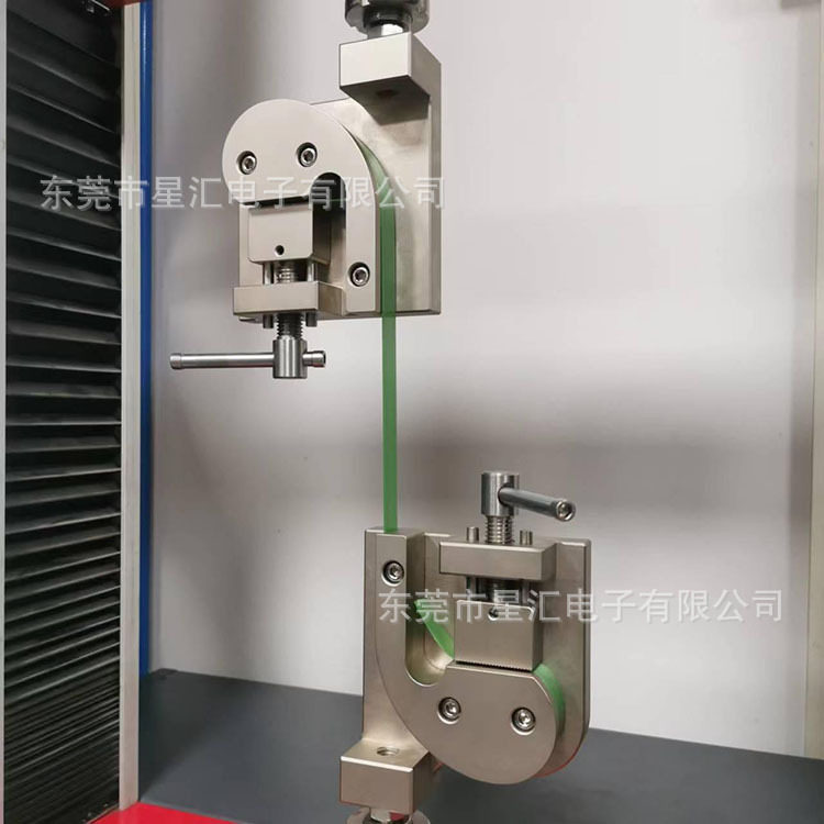 500KG手动打包带拉伸夹具(非金属材料背带、打包带的拉伸测试)