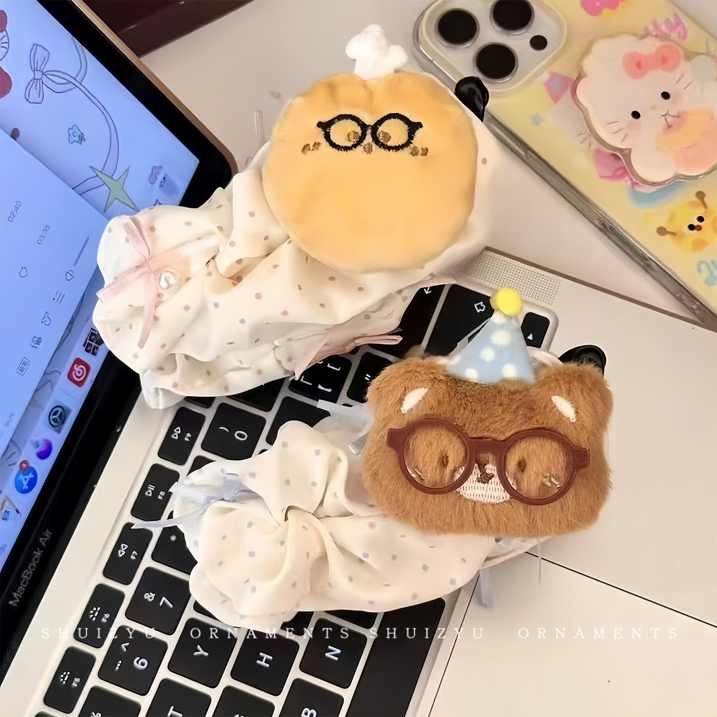 秋冬毛绒香蕉夹可爱发夹头饰后脑勺抓夹2025新款发饰女扭扭夹头饰