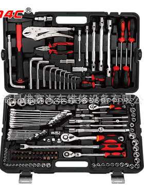 147件综合组套工具搭配工具车使用汽修工具A6-E14701