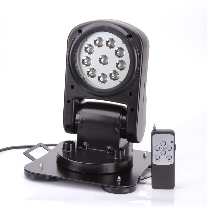 ZL8200智能遥控车载灯船用led探照灯越野车探照灯监狱24v探照灯
