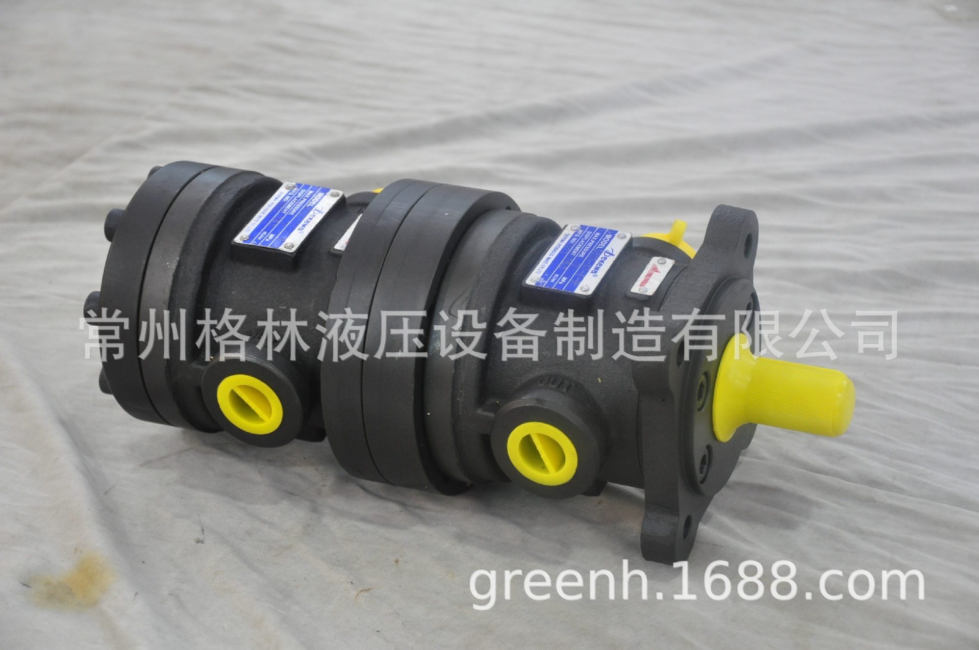 油研50T+50T油泵液压叶片泵定量叶片泵
