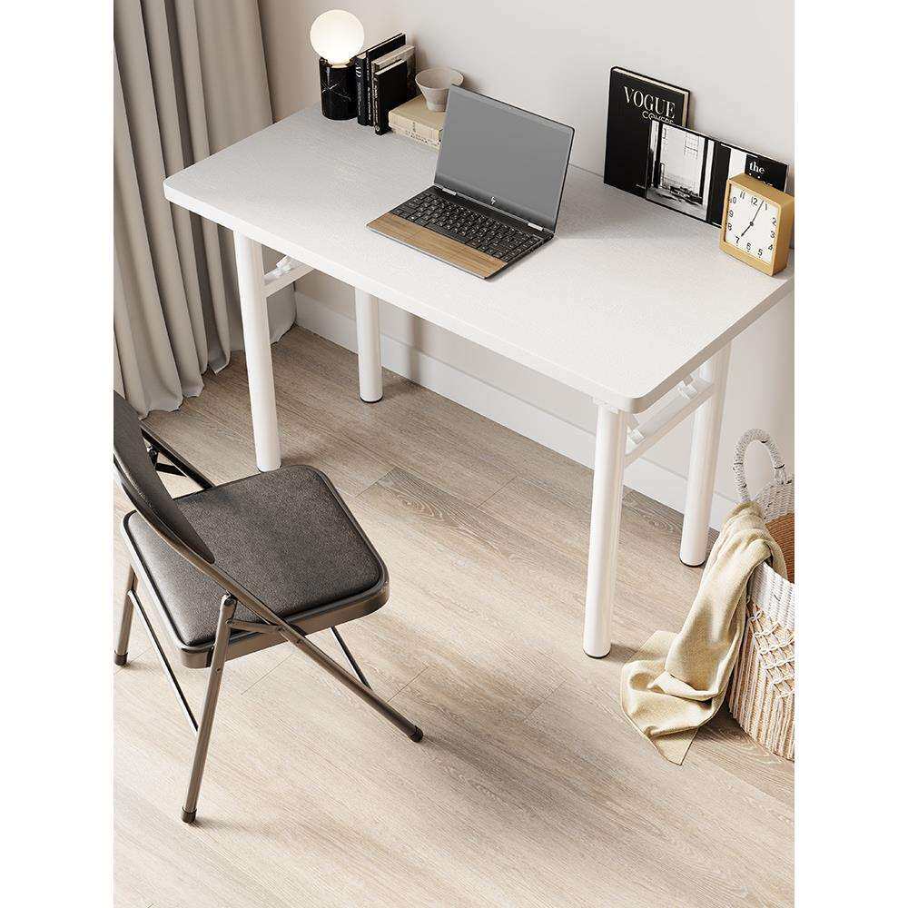 可折叠桌子卧室家用简易学习书桌小型写字台长条电脑台式桌小户型