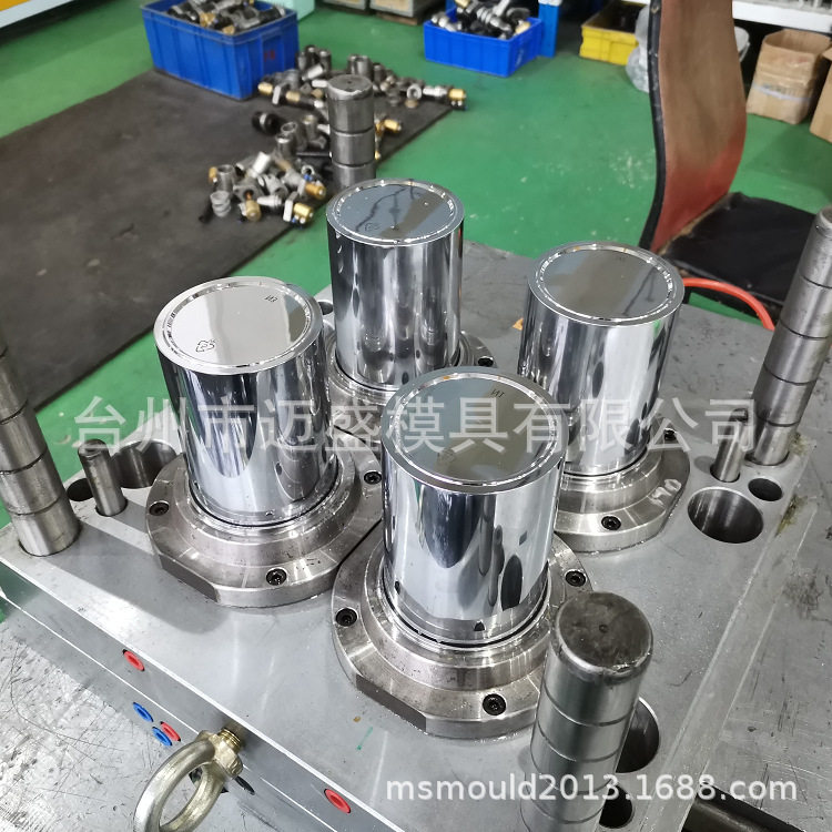 110mm口径一出4内封自封盖模具
